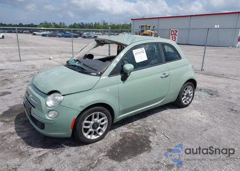 2013 Fiat 500 Pop from USA, damaged, VIN 3C3CFFAR1DT534312